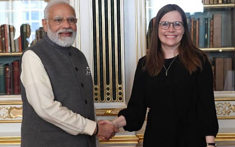 Prime Minister Modi meets Iceland's PM, talks on many important issues including trade and energy