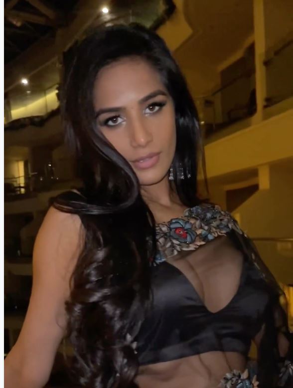 Latest Video Poonam Pandey Wears Transparent Saree Bold Looks Goes Viral on Social Media Watch Here