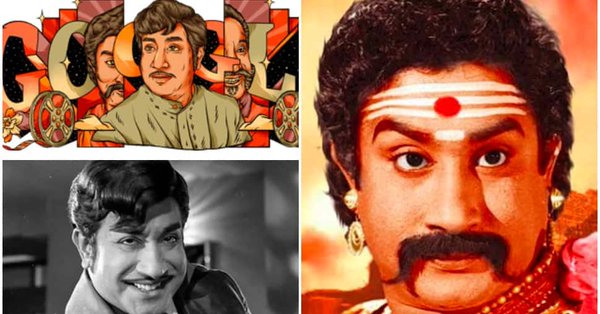 Sivaji Ganesan is remembered by Google Doodle, the tallest actor of Tamil