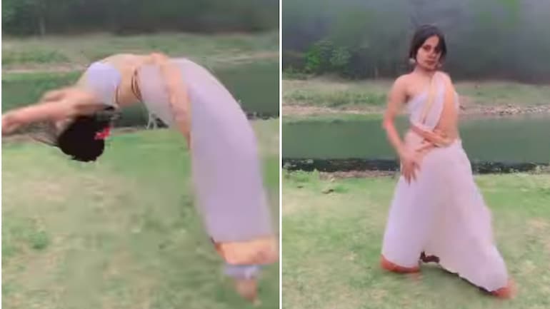 Bengal Girl Backflips in a Saree in a viral video and breaks the Internet, Watch the video here