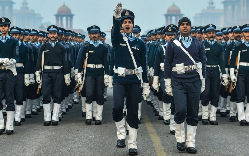 Reduction in the number of people involved in the Republic Day parade