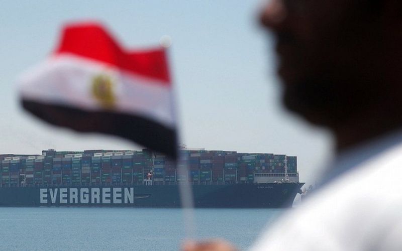 Ever Given: After deal is made, ship blocking the Suez Canal departing waterway