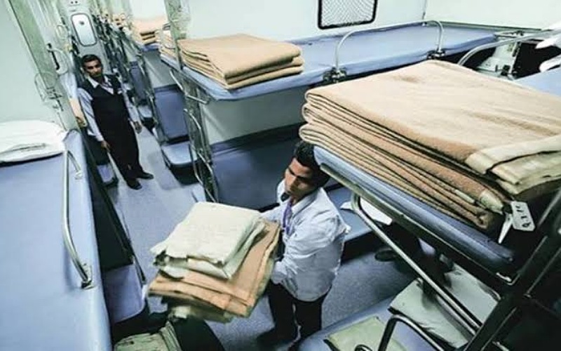 Big relief to railway passengers, now you don't have to carry blanket-sheets in the train