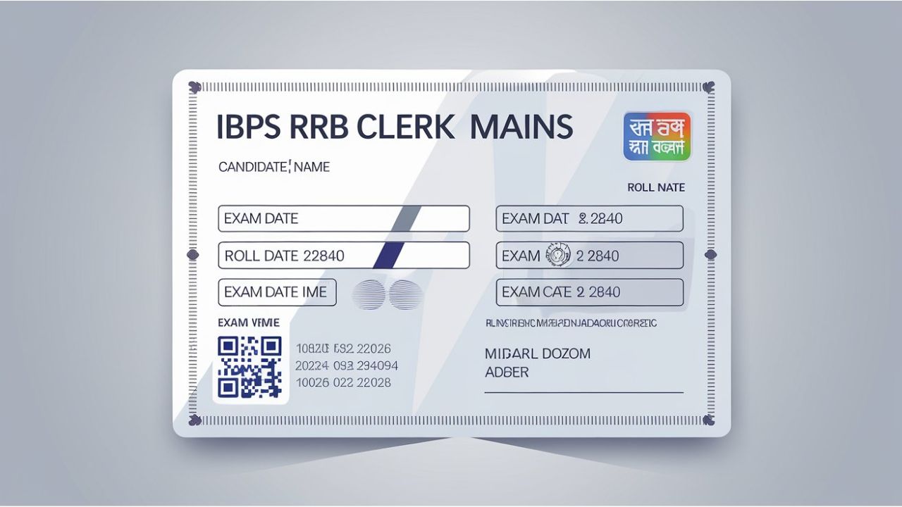 IBPS RRB Clerk Mains Admit Card 2024 Out: Check how to download