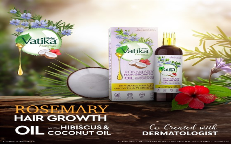 Dabur Vatika launches ‘ROSEMARY HAIR GROWTH OIL WITH HIBISCUS AND COCONUT OIL’