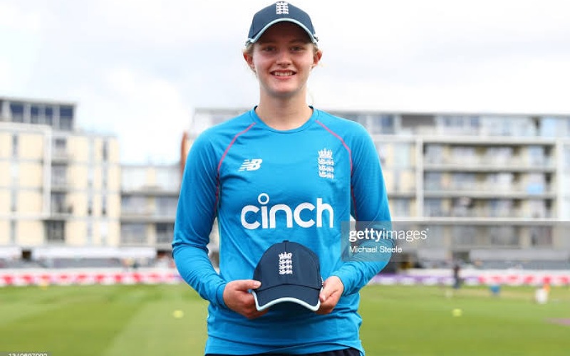 England beat by 4 wickets, Charlotte Dean, who took four wickets, became the player of the match
