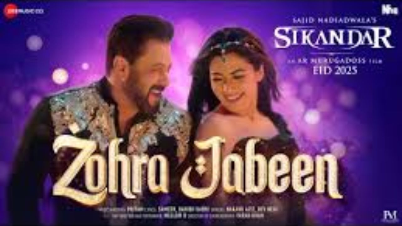 Salman Khan’s Swag and Rashmika Mandanna’s Moves Shine in Sikandar Song ‘Zohra Jabeen’ — Watch Now