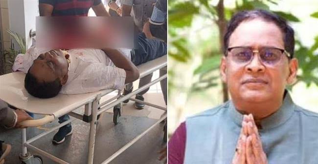 ASI shot Odisha's health minister as soon as he got down from the car, hospitalized in critical condition