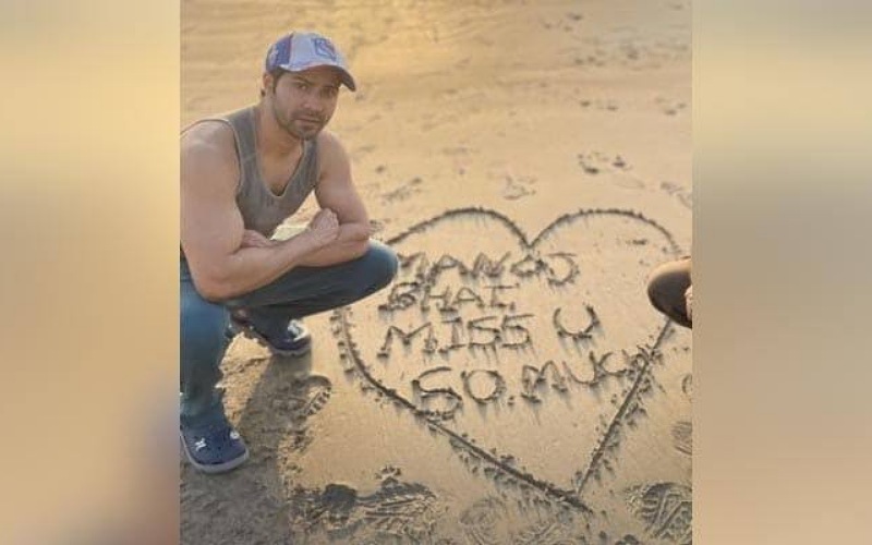 Varun Dhawan posted an emotional picture and captioned
