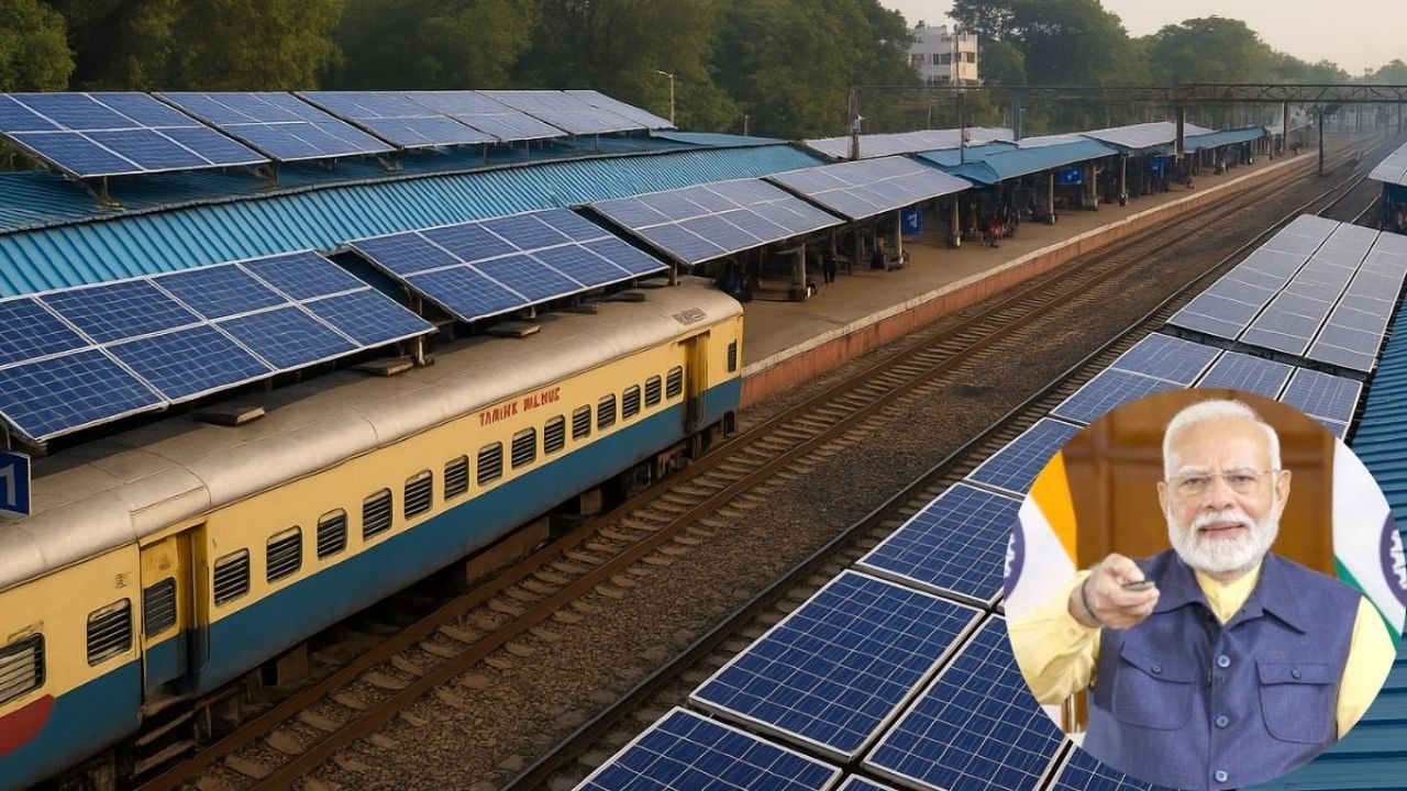 PM Modi Inaugurates 103 Upgraded Railway Stations Under Amrit Bharat Station Scheme