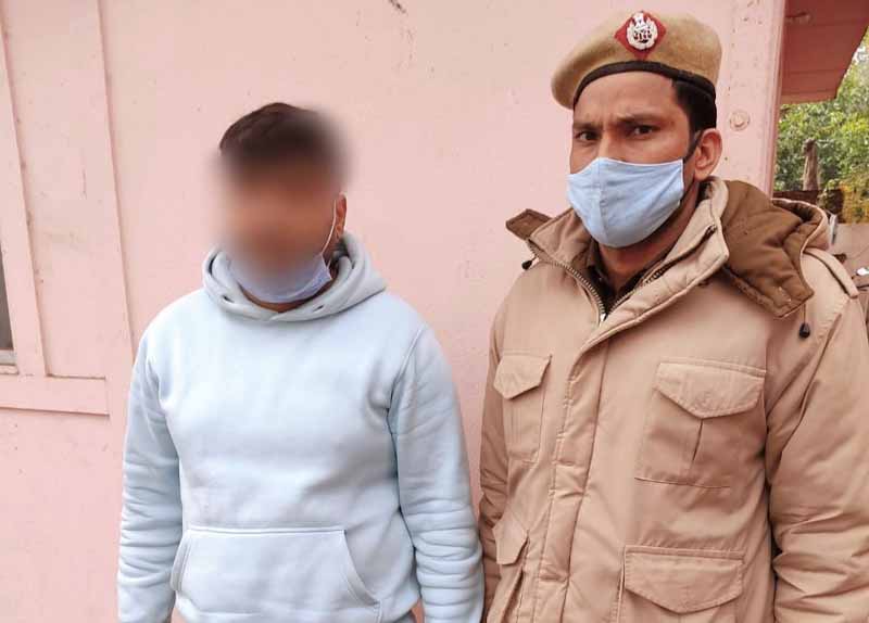 South West District police arrested a man running a fake job racket