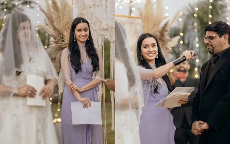Shraddha Kapoor slayed the gathering by playing the bride's friend