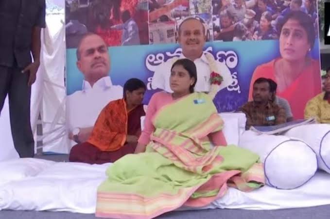 Andhra Pradesh CM's sister and YSRTP chief Sharmila on hunger strike in Telangana forcibly admitted to hospital