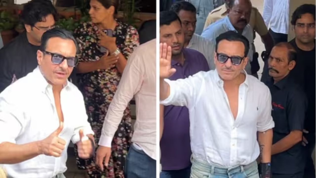 Saif Ali Khan Discharged from Hospital 5 Days After Stabbing, Returns Home with Kareena Kapoor