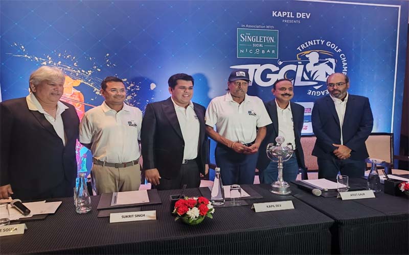 Kapil Dev Presents the inaugural Trinity Golf Champions League Featuring Top Talent from Across India