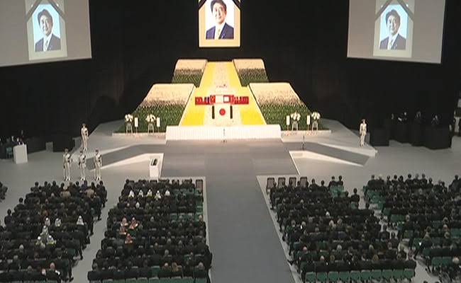 Former Japan PM Shinzo Abe's funeral begins, world leaders including PM Narendra Modi were also present