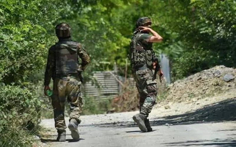 Jammu and Kashmir News : One terrorist killed in the dense forests of Salindra in Bandipora