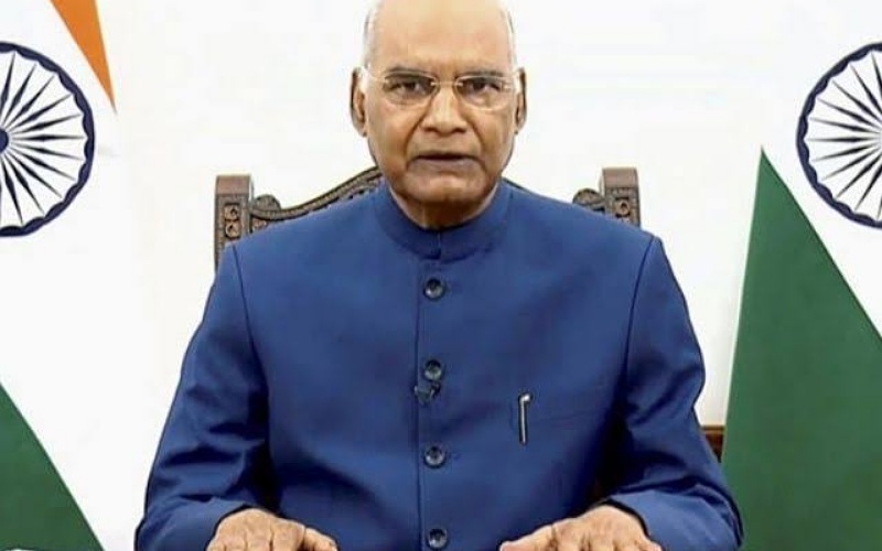 President Ram Nath Kovind warned about Corona