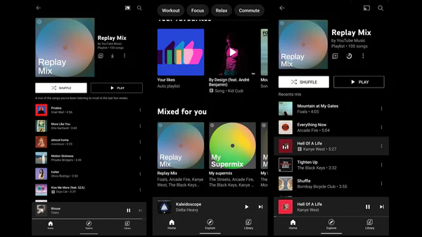‘Replay Mix’ the latest new feature of YouTube Music, to list most played songs