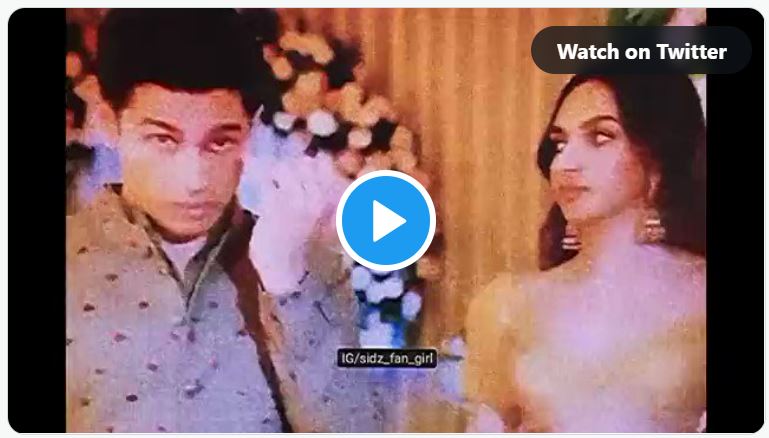 Viral Video Sidharth Malhotra Kiara Advani Love chemistry in Latest Video Fans Reactions - Watch Here