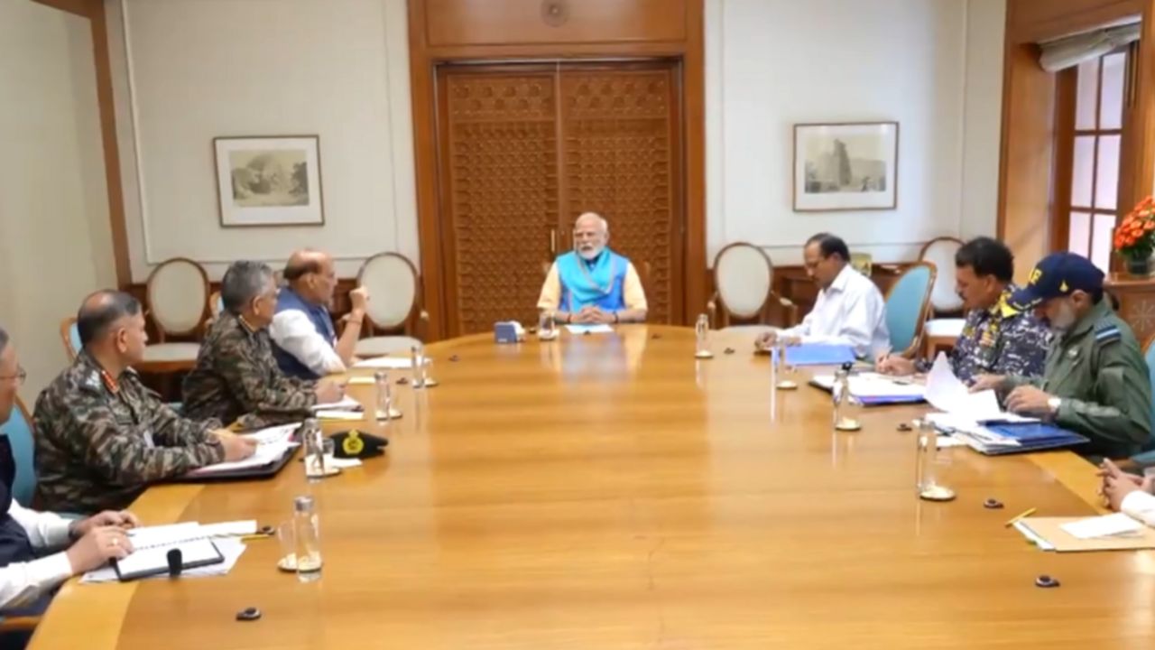 PM Modi Chairs High-Level Meeting With Tri-Services Chiefs Day After India-Pakistan Ceasefire