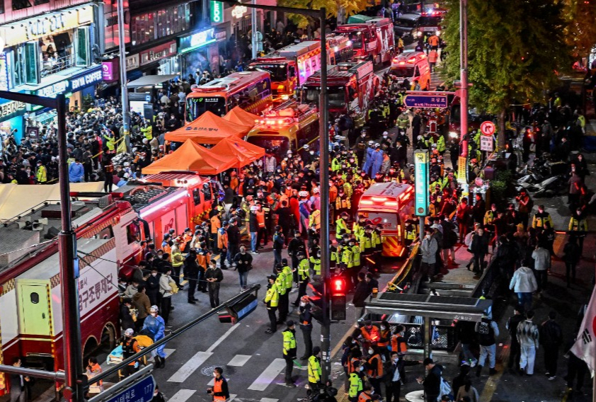 At least 149 dead following stampede during Halloween festivities in South Korea's Seoul