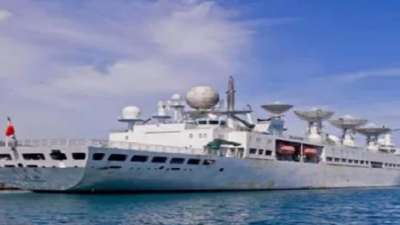 China's spy ship - Yuan Wang 5 reaches Sri Lanka, capable of tracking satellite-missiles