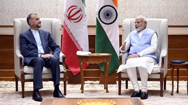 Iranian foreign minister meets PM Narendra Modi