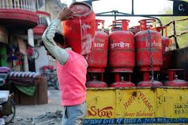 An increase in the prices of LPG cylinders on the first day of the month of September will have to pay more than Rs.25