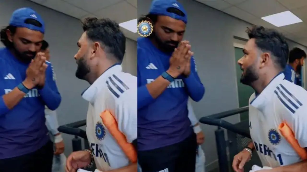 KL Rahul Folds Hands and Bows to Rishabh Pant After Daring Act in England Test