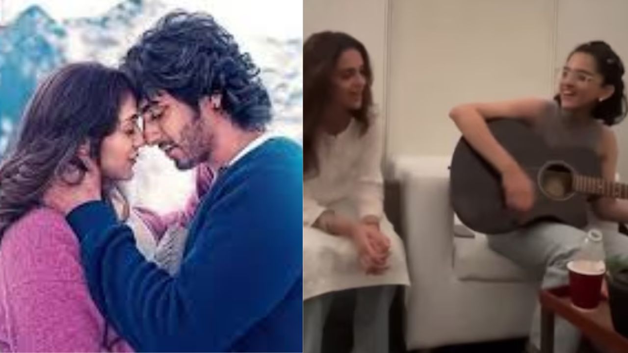 Saiyaara Star Aneet Padda Jams to Kabir Singh Song