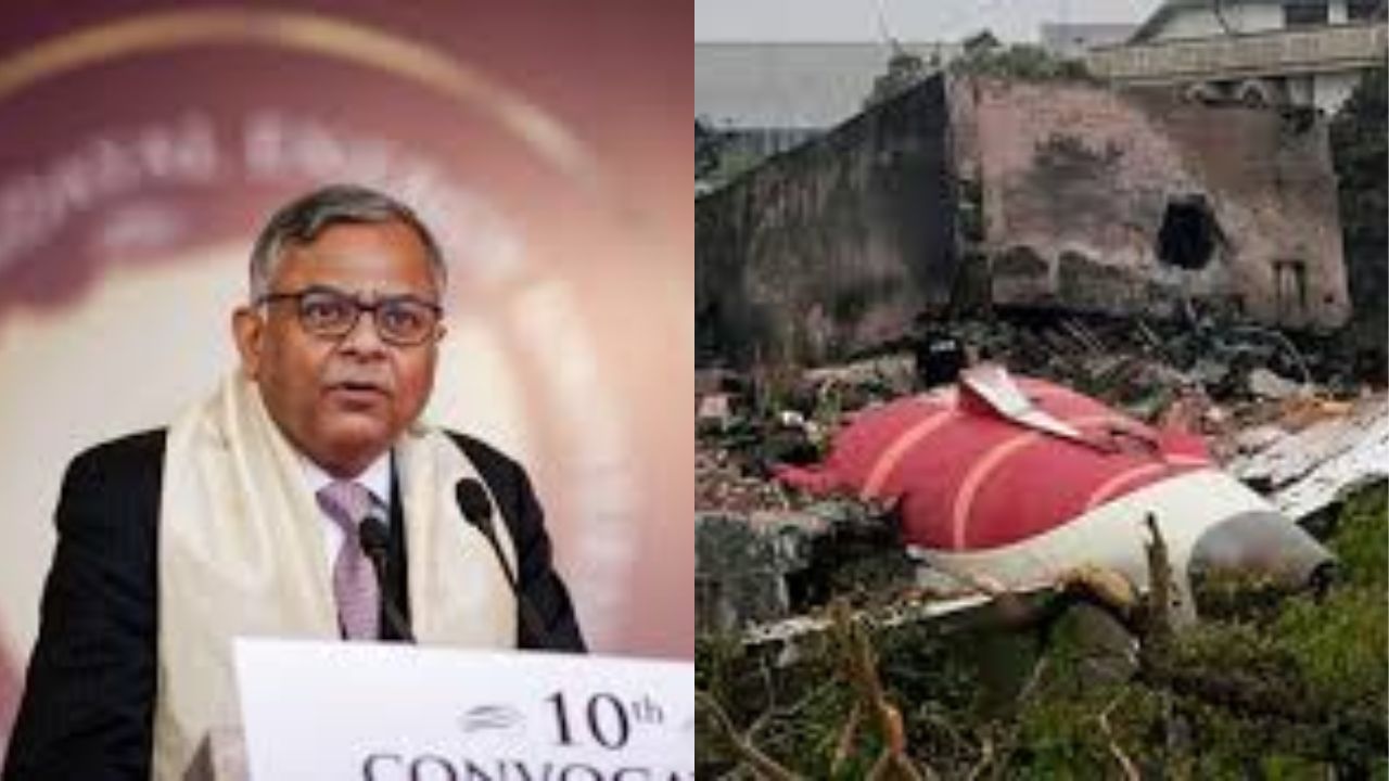 'Seen Many Crises, Nothing Like This’: Air India Chairman Chandrasekaran on Historic Plane Crash
