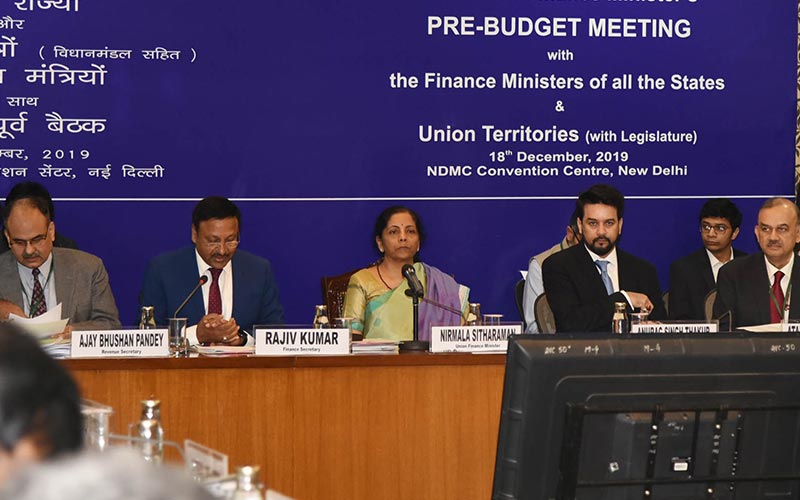 Finance Minister Nirmala Sitharaman holds Pre-Budget consultation