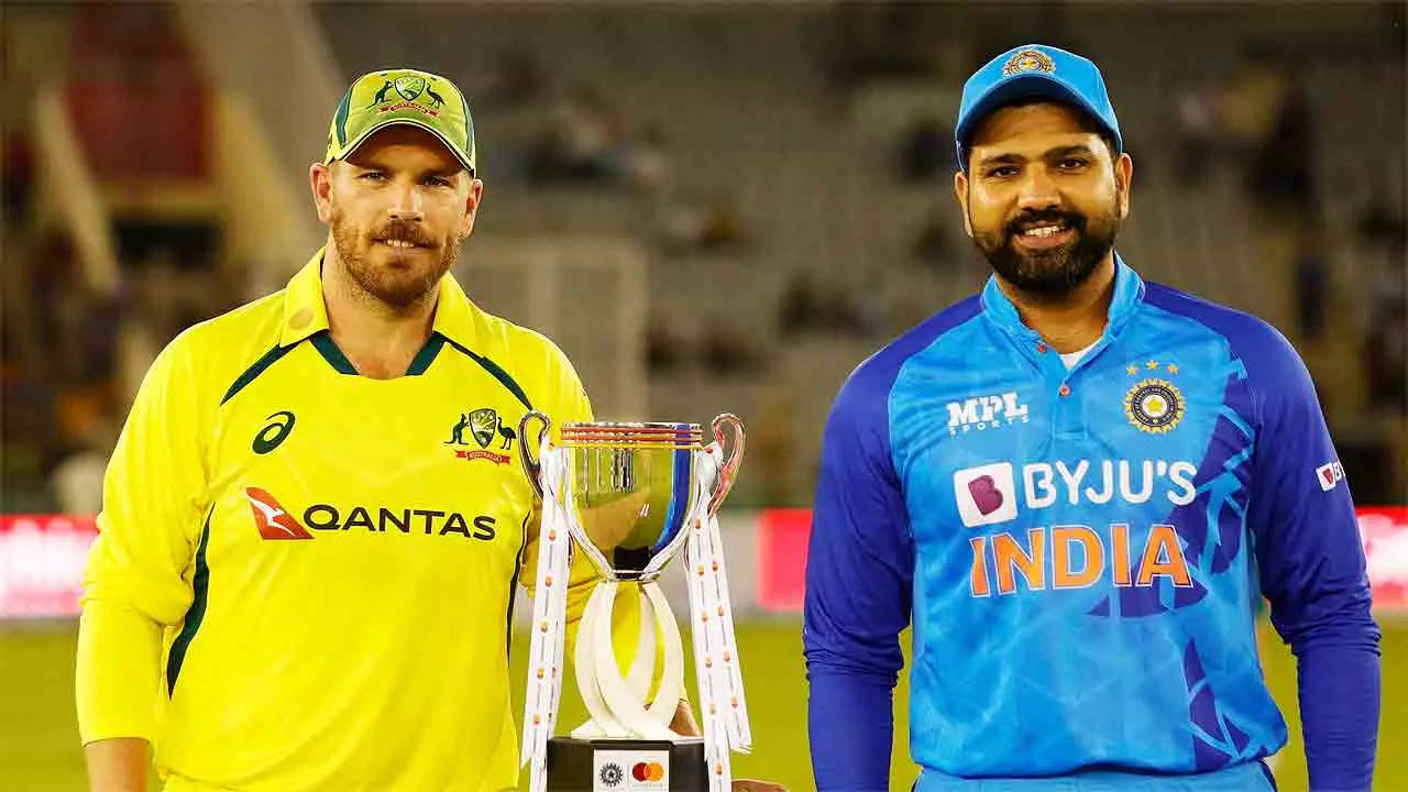 India VS Australia Live: Australia gives a target of 187 to Team India, 63 runs scored in the last 5 overs