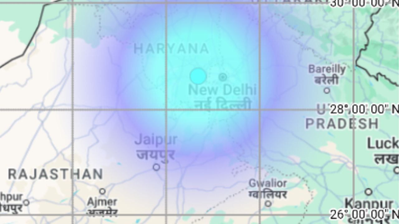 Earthquake in Delhi-NCR: Strong Tremors Shake Region, No Casualties Reported