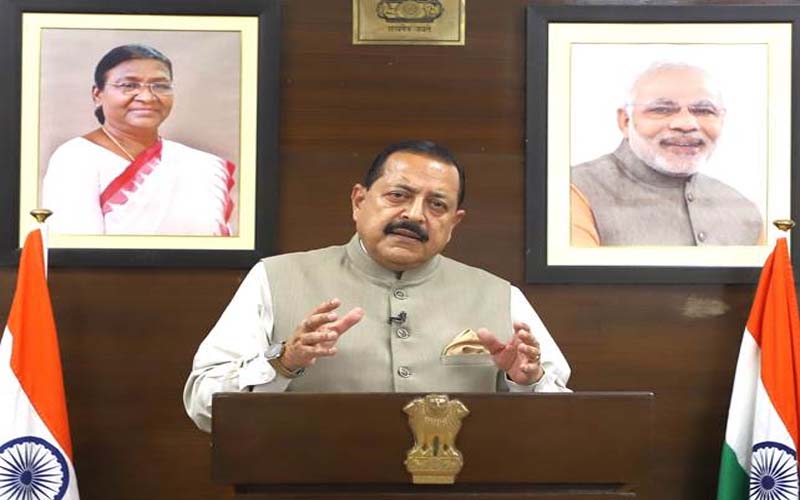 Union Minister Dr Jitendra Singh addresses the 10th 