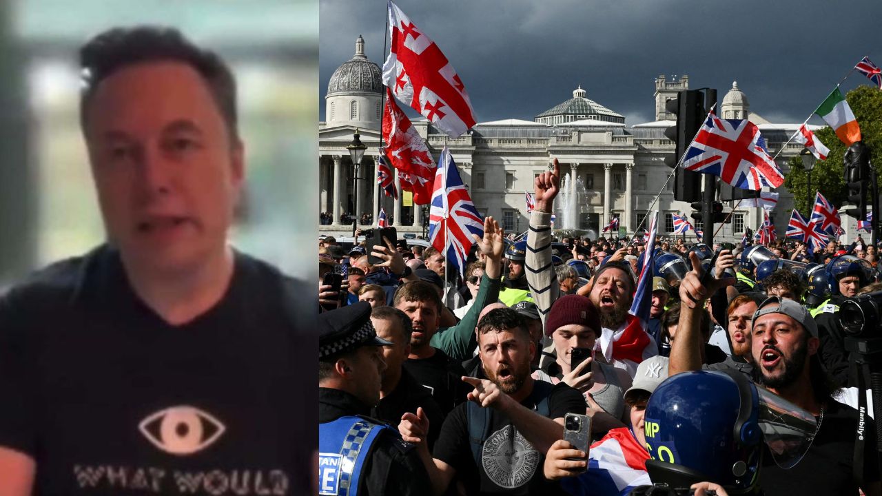 Elon Musk Warns After London Anti-Immigration Rally: ‘Violence Is Coming To You’