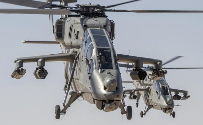 Light Combat Helicopter (LCH), first dedicated attack helicopter to be built in India named 'Prachand', inducted into the IAF