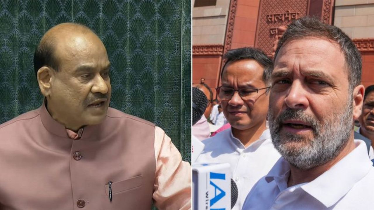 ‘Did Not Let Me Speak’: Rahul Gandhi Accuses Lok Sabha Speaker of Bias in Parliament