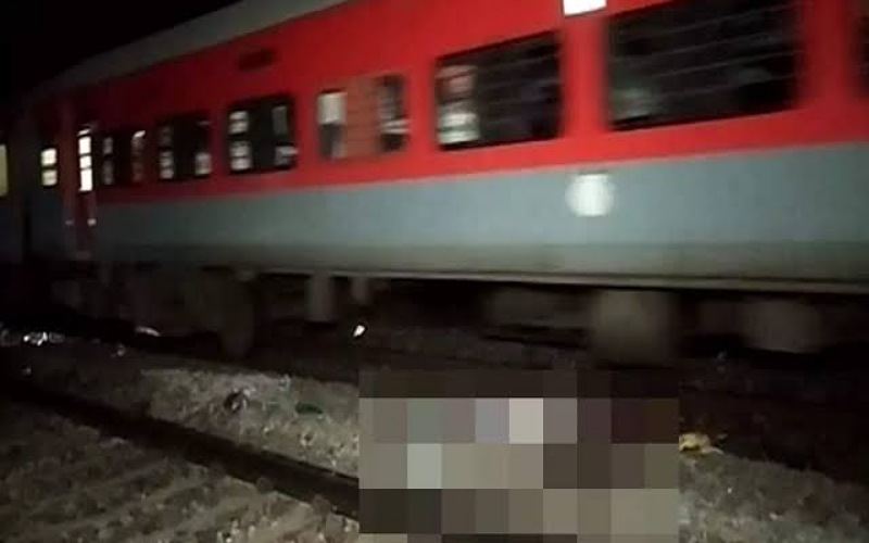 Major train accident in Andhra Pradesh, 5 passengers died after being hit by a train